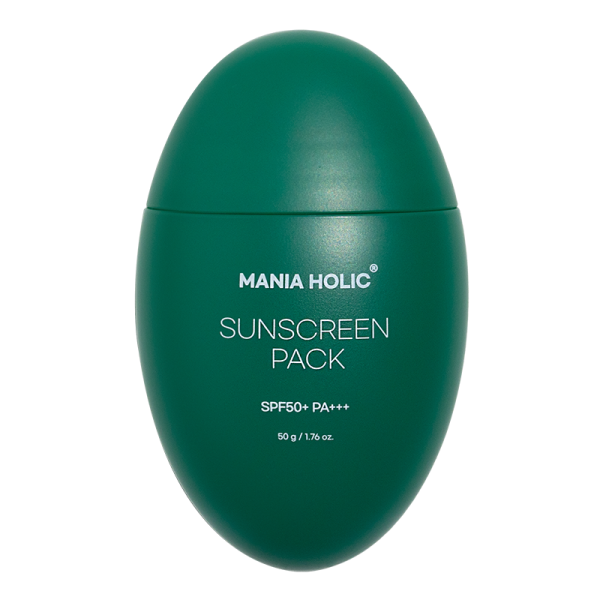 Mania Holic Sunscreen Pack Opaľovací krém na tvár s 8-hodinovou ochranou SPF 50+, 50 g