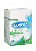 COREGA Antibakteriálne tablety Bio, 15x 6 ks