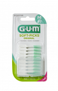 GUM Soft-Picks Regular masážna medzizubná kefka s fluoridm, ISO 1, 40 ks