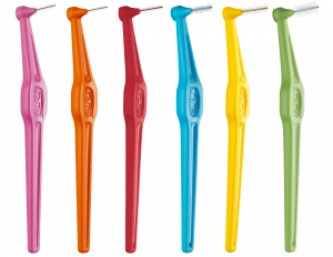 TePe Angle medzizubné kefky, štartovacia sada, 6 ks