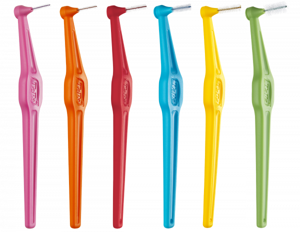 TePe Angle medzizubné kefky, štartovacia sada, 6 ks