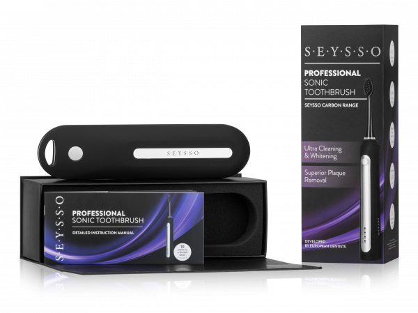 Seysso Carbon Professional Black sonická kefka