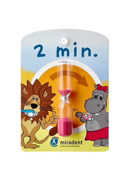 Miradent presýpacie hodiny 2 minuty