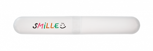 Smille biele cestovné puzdro na kefku