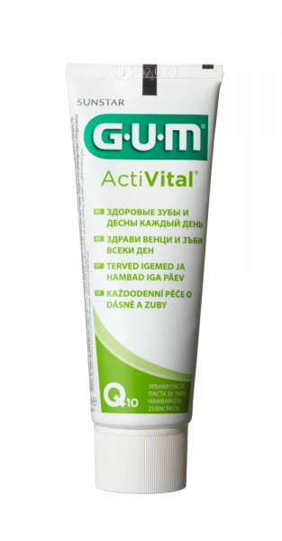 GUM ActiVital zubná pasta, 75 ml