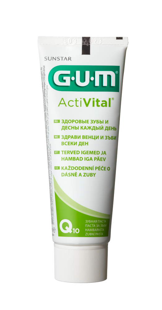 GUM ActiVital zubná pasta, 75 ml