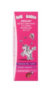 Bob a Bobek DREAMY zubná pasta s fluoridmi pre školákov 6+, 50 ml