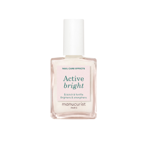Manucurist Active™ Bright, Vyživujúci a rozjasňujúci lak na nechty, 15 ml