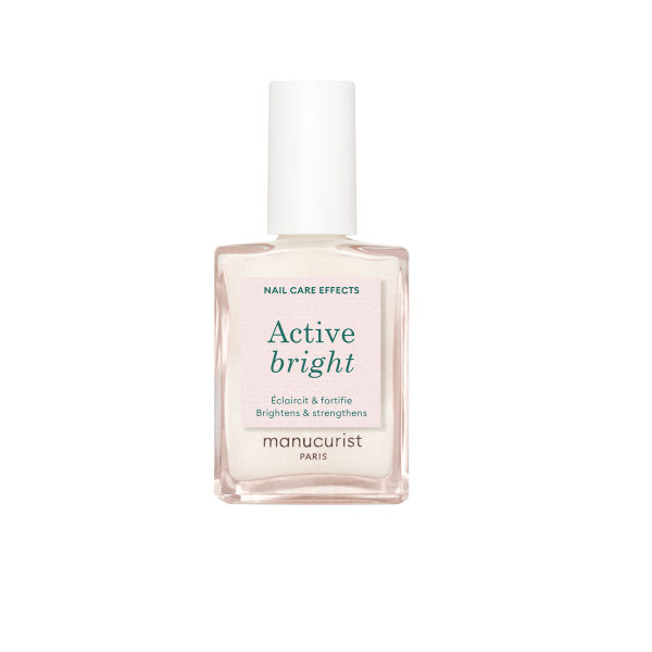 Manucurist Active™ Bright, Vyživujúci a rozjasňujúci lak na nechty, 15 ml