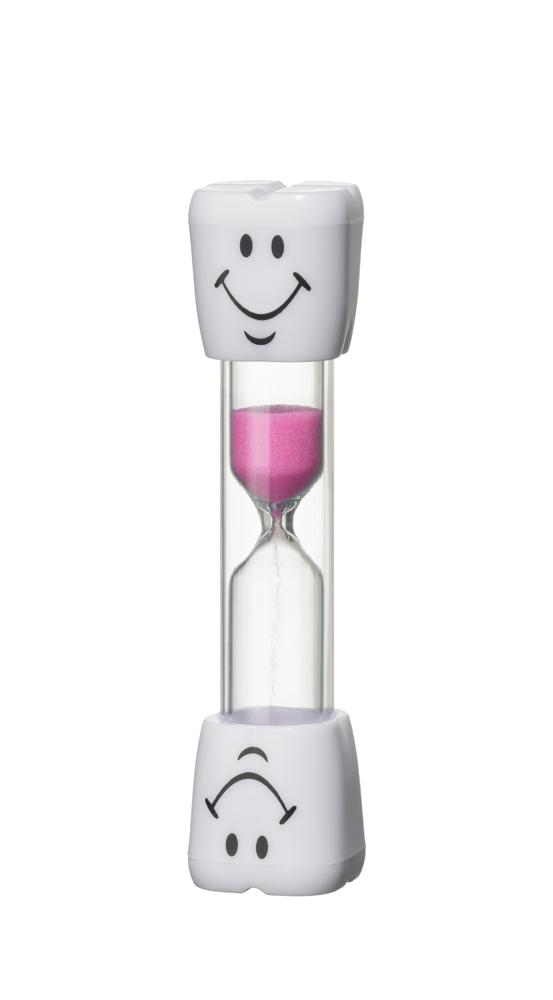 GUM presýpacie hodiny 2 minúty, růžová