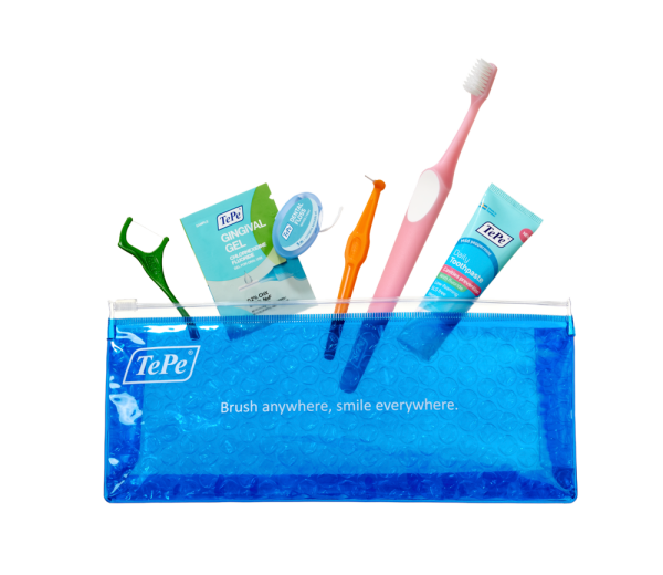 TePe Cestovná súprava „Zdravý a krásny úsmev, nech si kdekoľvek“