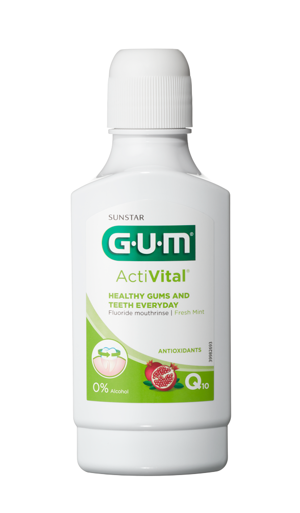 GUM ActiVital ústny výplach, 300 ml