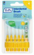 TePe Original medzizubné kefky z bioplastov 0,7 mm, žlté, 6 ks