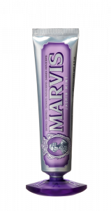MARVIS plastový stojanček na zubnú pastu, fialový