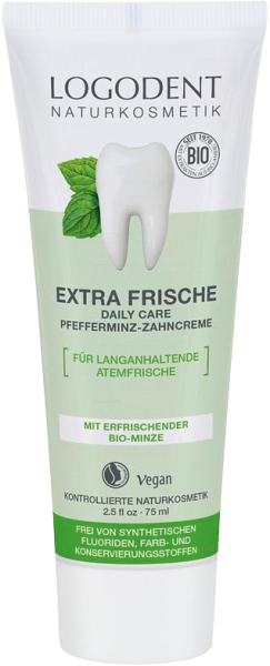 LOGODENT Extra Fresh Daily Care bez fluoridov, 75 ml