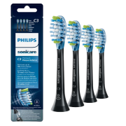 Philips Sonicare Premium Plaque Defense HX9044/33 Štandardná veľkosť hlavice sonickej kefky, 4 ks