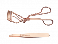 Tweezerman Rose Gold Set, Darčekové balenie setu Rose Gold na mihalnice a obočie