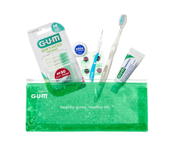 GUM Cestovná súprava „Zdravé ďasná, zdravý život“