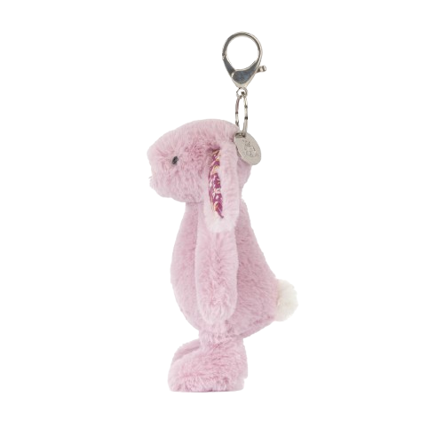 Jellycat Thilstlepop Blossom kvetinový zajačik, prívesok na kľúče