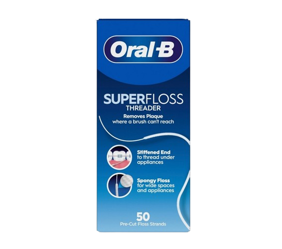 Oral-B Superfloss zubná niť, 50 ks