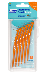TePe Angle medzizubné kefky 0,45 mm, oranžové, 6 ks