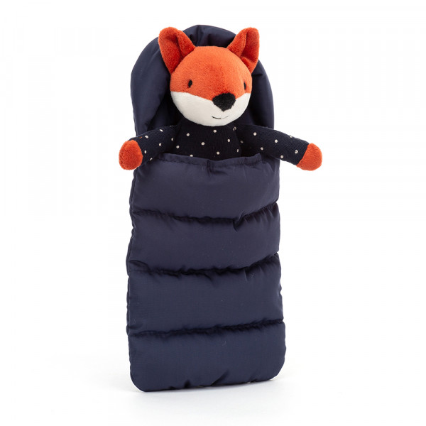 Jellycat Lišiak v spacáku 23 cm
