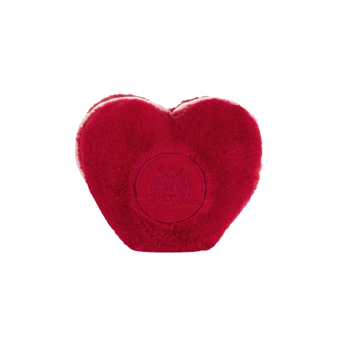 Jellycat Makrónka Arlette srdiečko červené