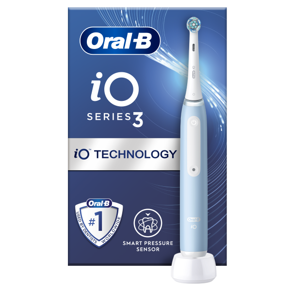 Oral-B iO Series 3 Ice Blue elektrická zubná kefka