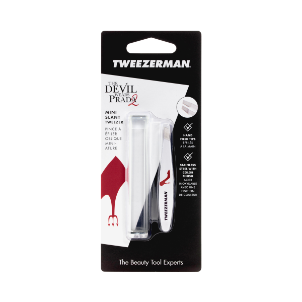 Tweezerman Mini Slant Tweezer Devil Wears Prada 2 – limitovaná edícia