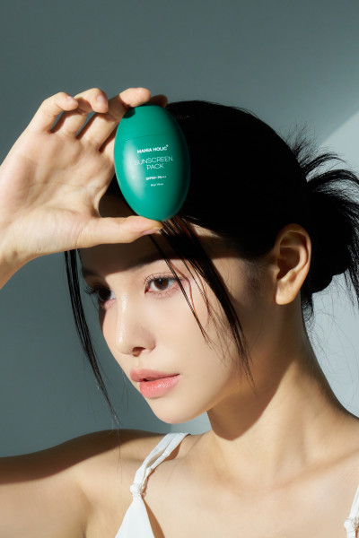 Mania Holic Sunscreen Pack Opaľovací krém na tvár s 8-hodinovou ochranou SPF 50+, 50 g