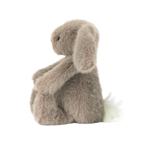 Jellycat Flufflet Bunny hnedý huňatý zajačik