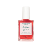 Manucurist Active Glow™ Raspberry Ošetrujúci a posilňujúci lak na nechty, 15 ml