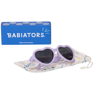 BABIATORS Hearts Irresistible Iris, slnečné okuliare fialové, 0-2 roky