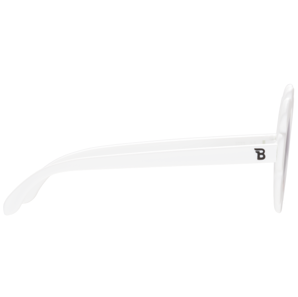 BABIATORS Polarized Flowers White Daisy, polarizačné slnečné okuliare bielo-žlté, 3-5 rokov