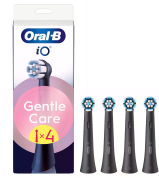 Oral-B iO Gentle Care Black náhradné hlavice, 4 ks