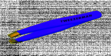Tweezerman Slant Mini Lovely Lavender pinzeta levanduľová