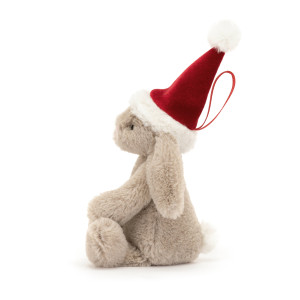 Jellycat Vianočný zajačik malý13 cm