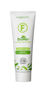 BioMin F zubná pasta pre citlivé zuby s fluoridmi, 75 ml