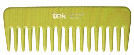 Tek MULTICOLOR hrebeň väčší - žltozelený