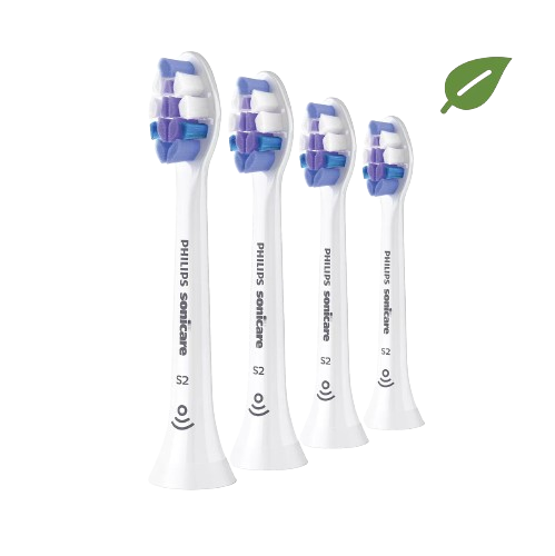 Philips Sonicare Sensitive HX6054/10 Štandardná veľkosť hlavice sonickej kefky, 4 ks
