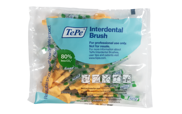 TePe Extra soft 0,45 mm medzizubné kefky svetlooranžové 25 ks