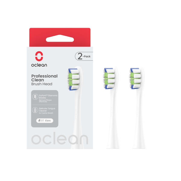 Oclean náhradné hlavice Professional Clean, P1C1 W02 - 2 ks, biele