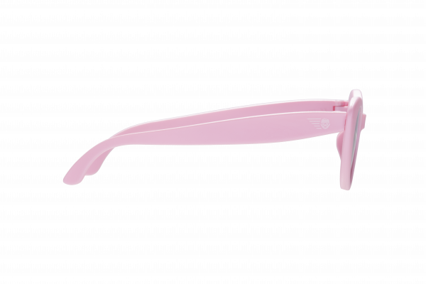 BABIATORS Cat-Eye Pink Lady, slnečné okuliare ružové, 3-5 rokov