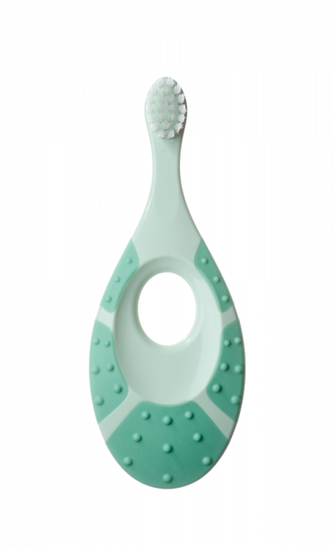 Jordan Green Clean Baby zubná kefka s hryzadlom, 0-2 roky, extra soft