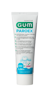 GUM PAROEX gelová zubná pasta (CHX 0,06 % + CPC 0,05 %), 75 ml