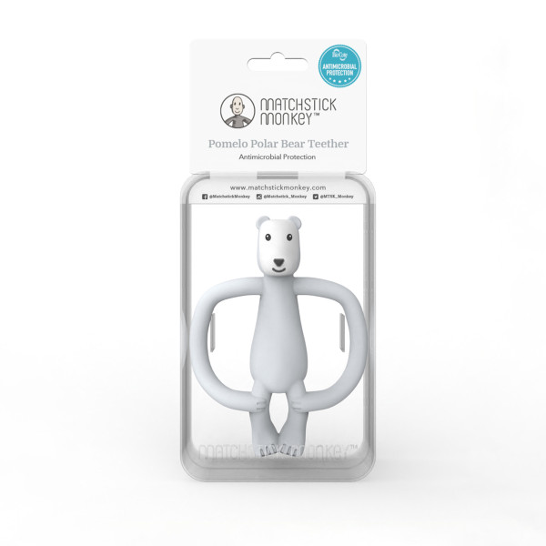 Matchstick Monkey hryzadlo, ľadový medveď Pomelo