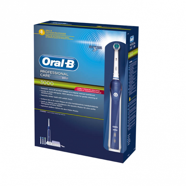 Oral-B Professional Care 3000 oscilačno-rotačná kefka