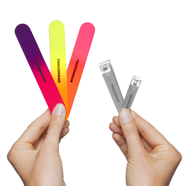 Tweezerman Neon Nail Kit – profesionálna sada starostlivosti o nechty