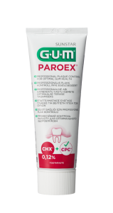 GUM PAROEX zubný gél (CHX 0,12 % + CPC 0,05 %), 75 ml