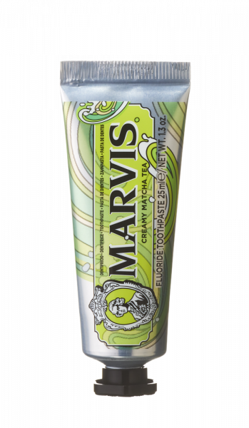 MARVIS Creamy Matcha Tea zubná pasta s xylitolom, cestovné balenie, 25 ml